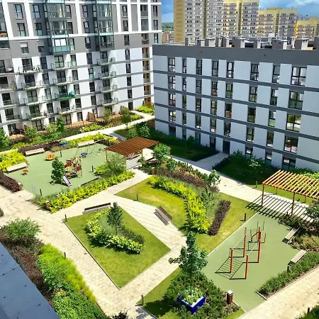 Apartamento Galeria Rondo Wiatraczna Varsóvia